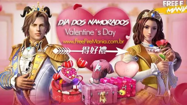 Notícia Free Fire: Festival do Amor: Novidades do Dia dos Namorados em Free Fire