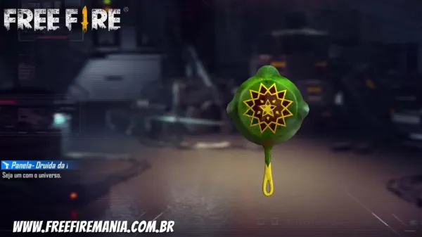 Skin grátis no Free Fire: Panela Druida da Floresta