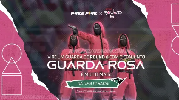 Free Fire: como conseguir Super Conjunto - Guarda Rosa, Mascara Servo Vip no Token Royale
