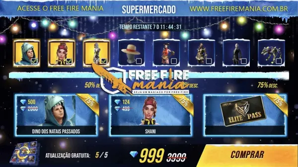 Notícia Free Fire: Supermercado 4.0 Chega ao Servidor Brasileiro de Free Fire