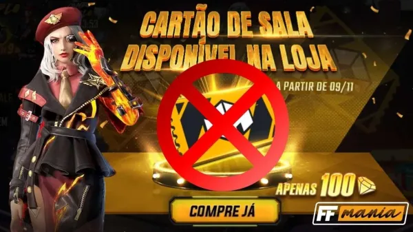 Notícia Free Fire: Tchau querida! Sala Personalizada já saiu da loja do Free Fire