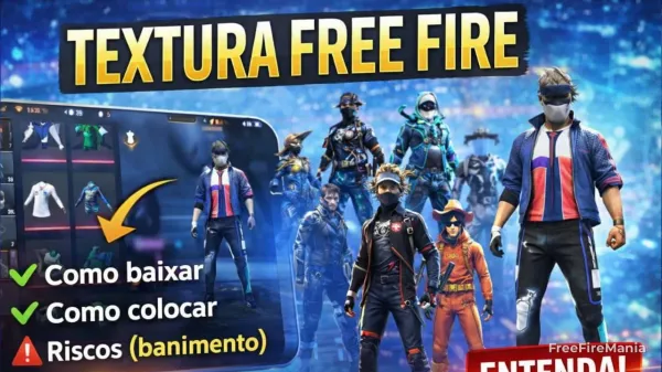 Textura Free Fire: como baixar, como colocar e os riscos
