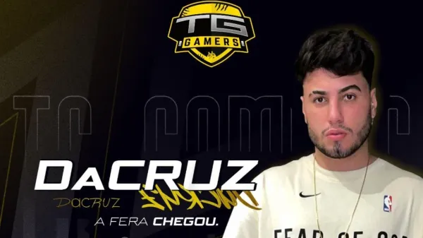 Notícia Free Fire: TG Gamers anuncia Dacruz como novo jogador