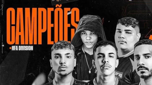 Trem 10 é campeã da NFA Division