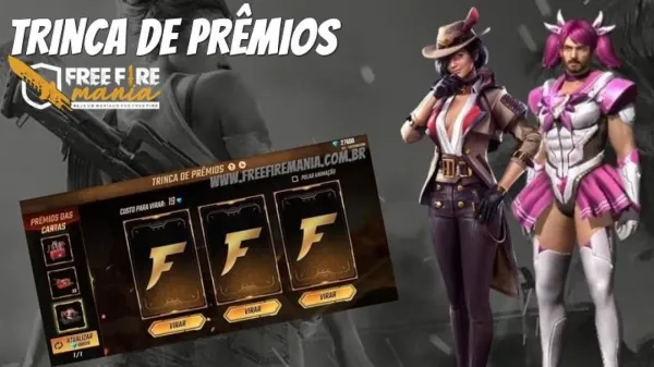 Notícia Free Fire: Trinca de Prêmios Free Fire: evento traz skins raras de volta ao jogo