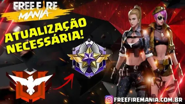 Notícia Free Fire: Atualização Necessária para Patentes no Free Fire