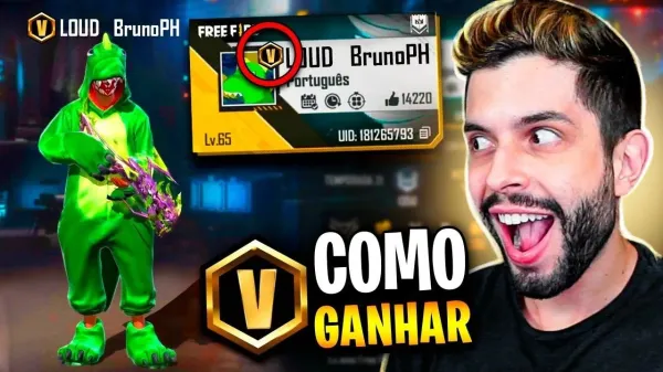 V de Verificado Free Fire: veja para que serve e como conseguir a insígnia dos influenciadores