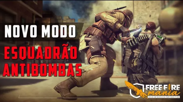 Notícia Free Fire: Novo Modo Esquadrão Antibombas no Free Fire: tudo que você precisa saber