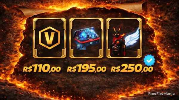 Notícia Free Fire: Verificado Free Fire: golpistas anunciam planos de até R$ 250