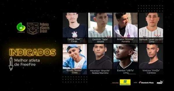 Notícia Free Fire: Vote no Melhor Jogador de Free Fire do Brasil em 2019