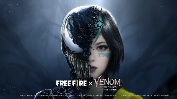Wallpapers Garena Free Fire: papeis de parede com a parceria do filme Venom
