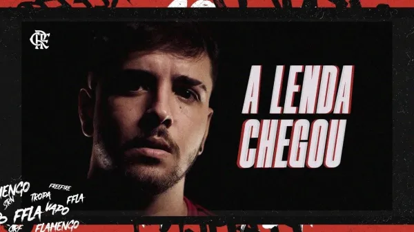 Notícia Free Fire: Weedzão no Flamengo: campeão mundial é anunciado como embaixador do time