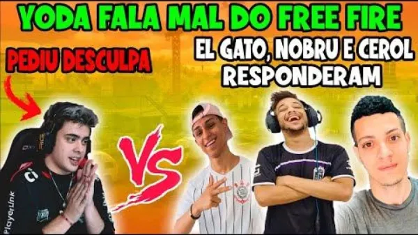 Notícia Free Fire: YoDa critica a Comunidade de Free Fire e gera polêmica entre streamers