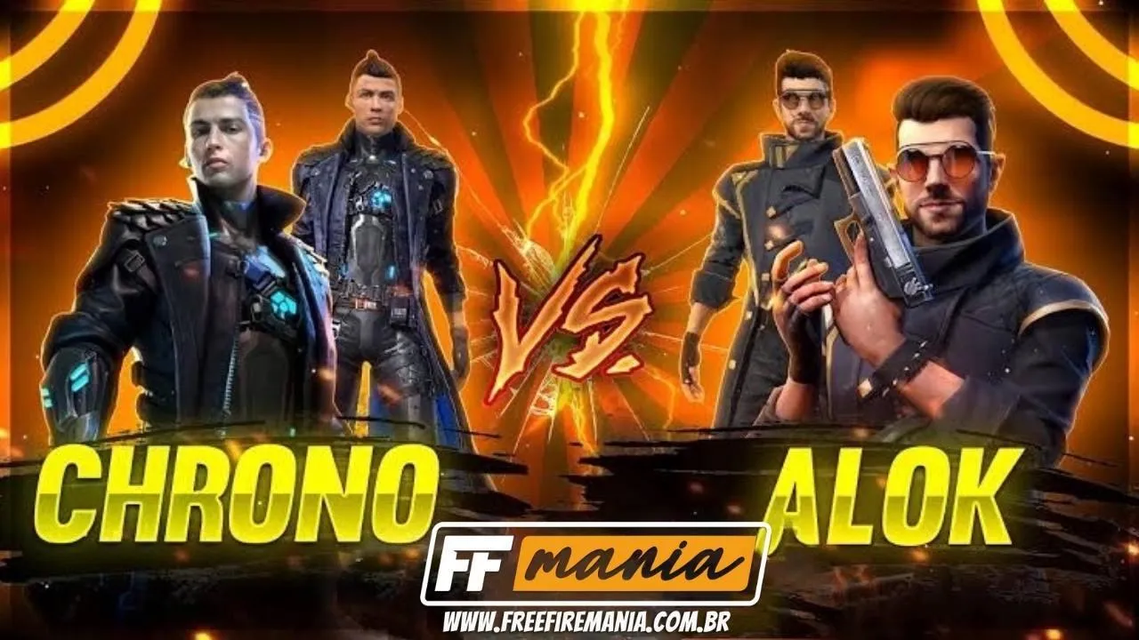 Alok é melhor personagem do Free Fire do que Chrono após o nerf da atualização?