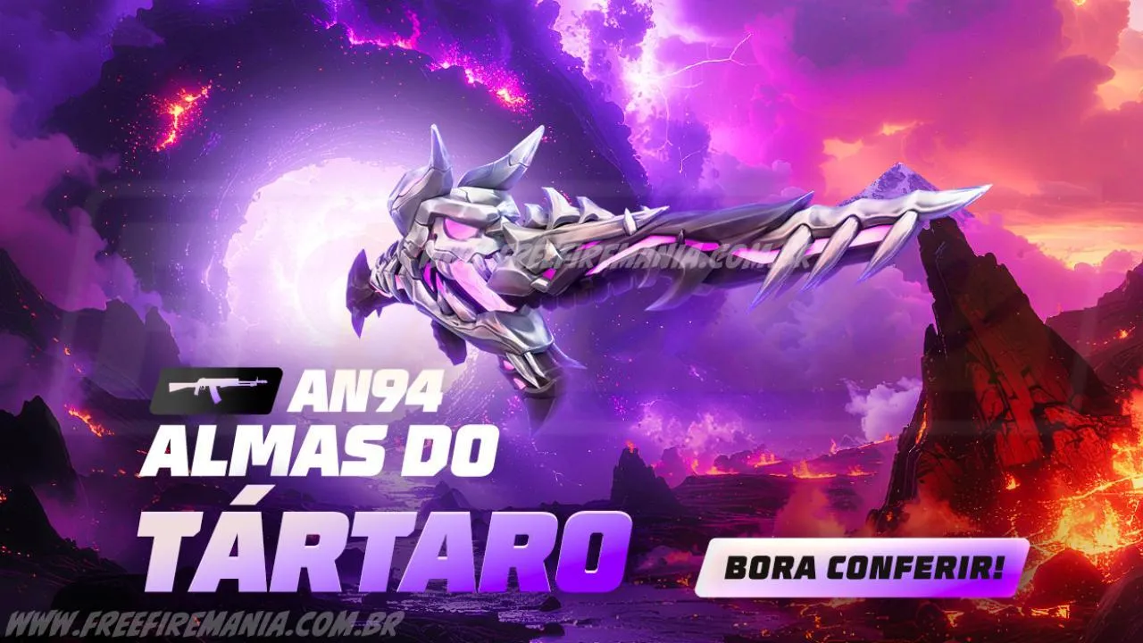 Escolha Royale Free Fire: Como conseguir AN94 - Almas de Tártaro e outros Prêmios