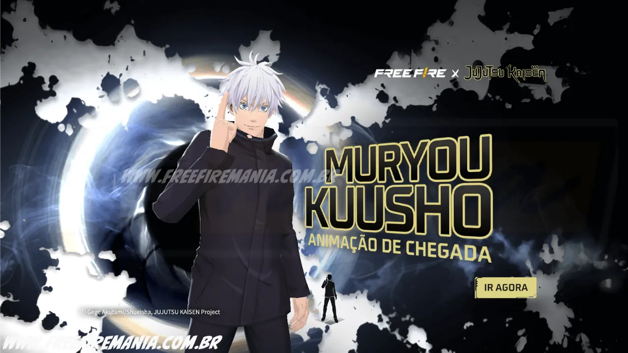 Escolha Royale Free Fire: Como conseguir Animação de Chegada - Muryou Kuusho e outros Prêmios