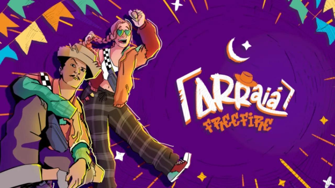 Arraiá Free Fire retorna ao jogo com novo modo e itens temáticos de Festa Junina