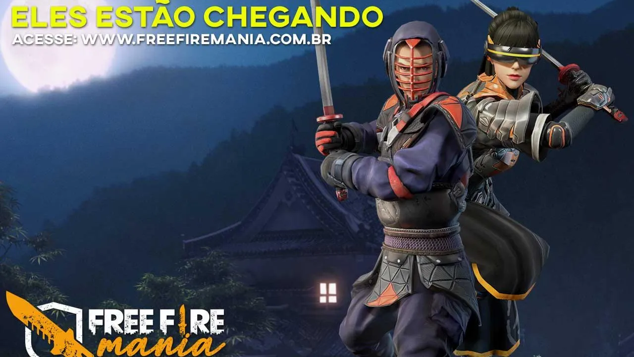 As novas Skins do Samurai sem Rosto e da Kendoka