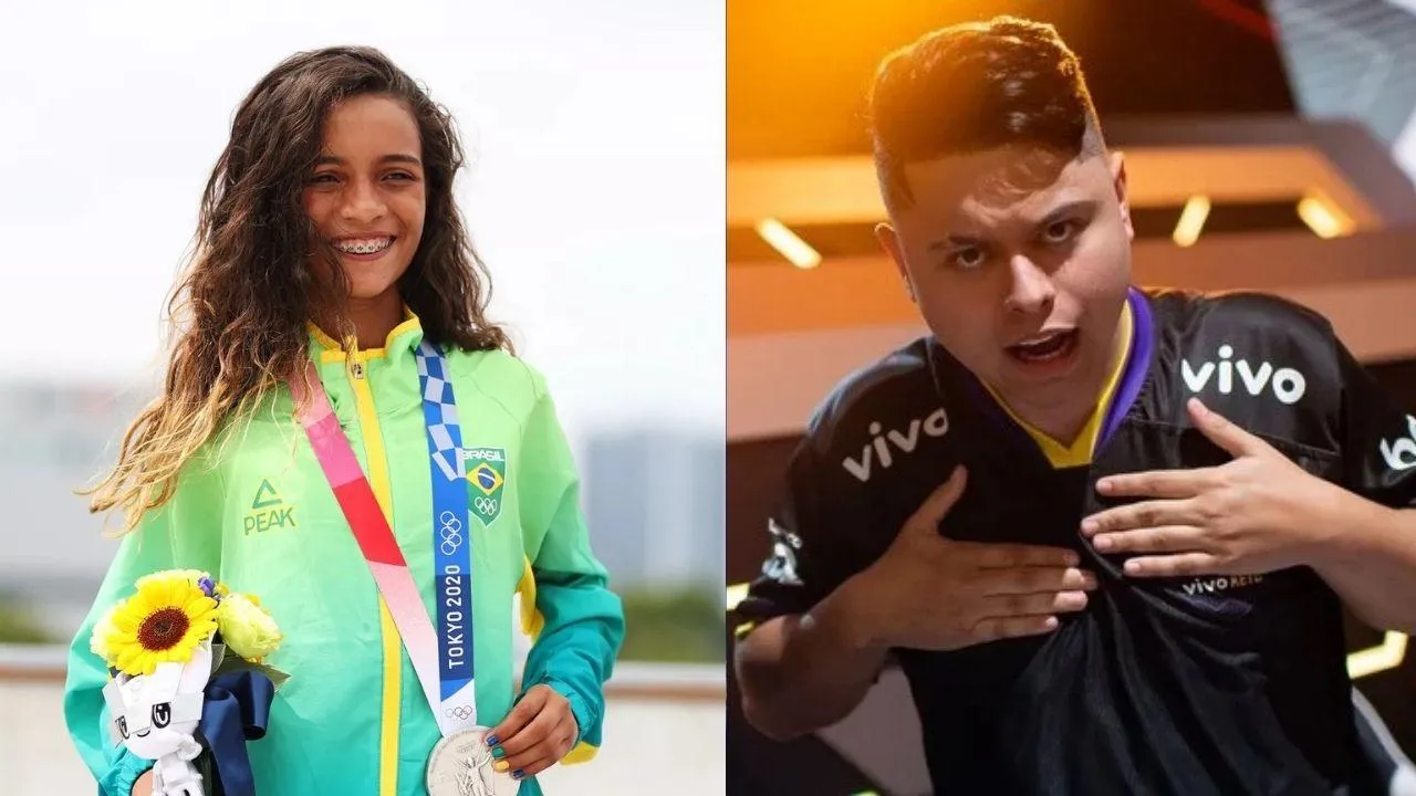 Atletas medalhistas Olímpicos ou jogador campeão do Free Fire, quem ganha mais?