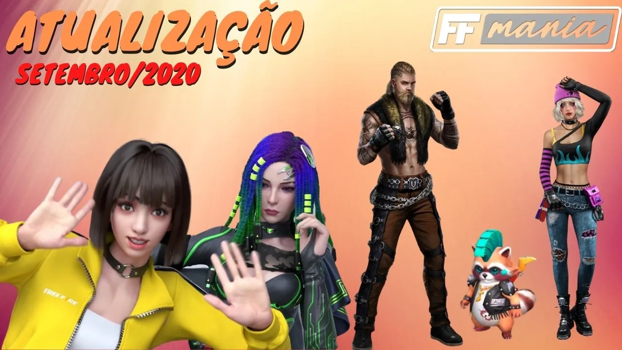 Atualização Free Fire Setembro 2020: notas e mudanças
