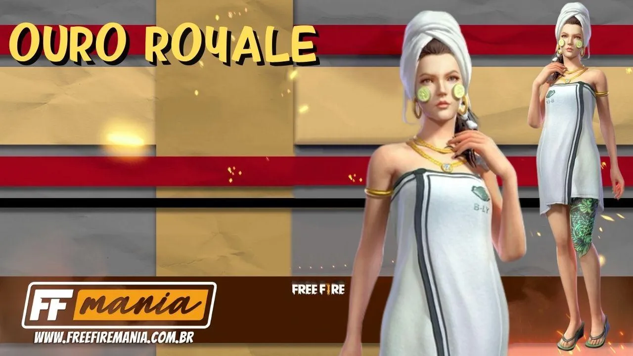 Atualização Free Fire Abril 2021: próximo Ouro Royale traz o pacote "Deboas" em Bermuda