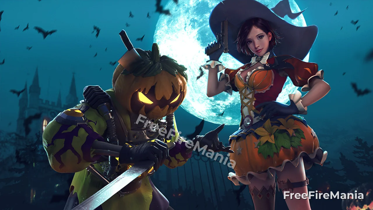 Atualização Free Fire de Halloween 2018