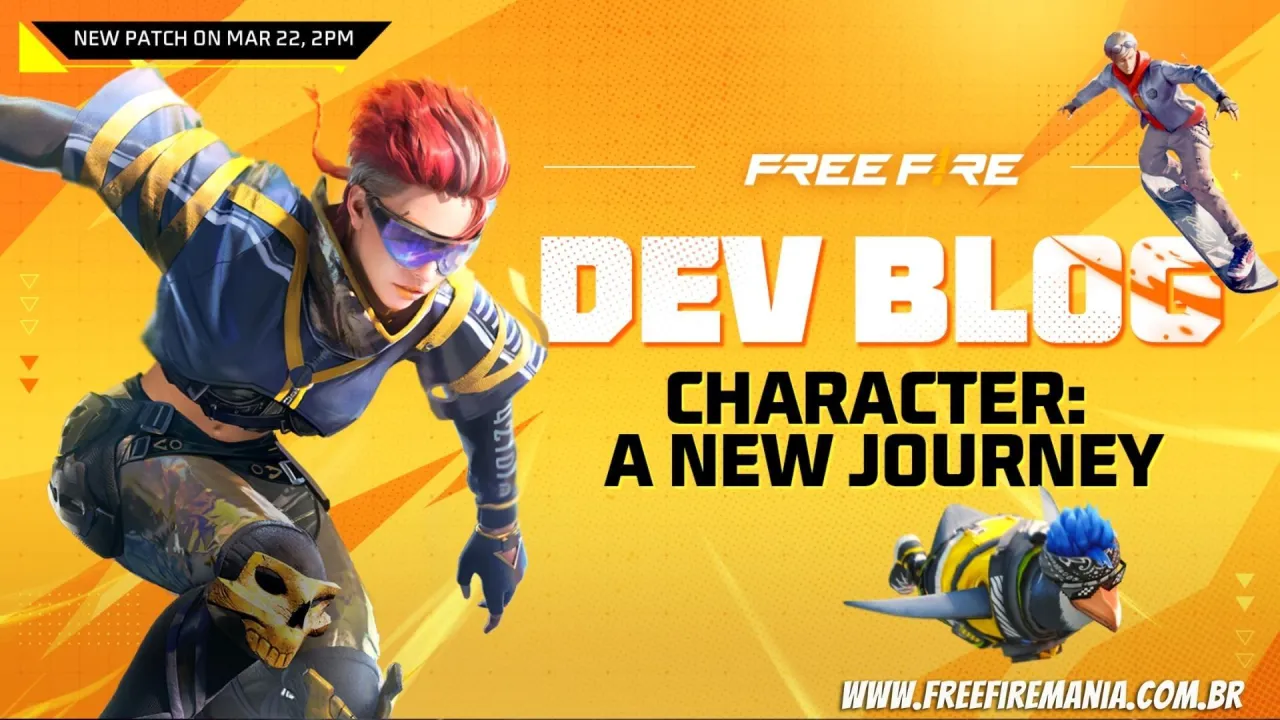 Atualização Free Fire março 2023: Garena muda todo o sistema de personagens; veja mudanças