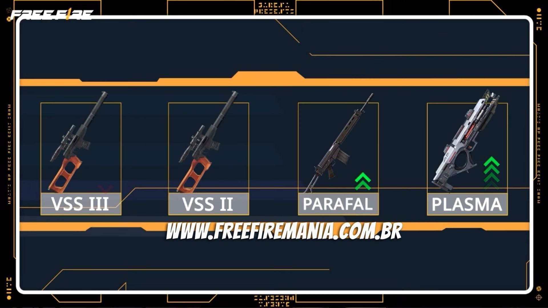 Actualización de Free Fire de septiembre de 2022: Parafal, FAMAS, Plasma y M24 reciben beneficio (mejora)