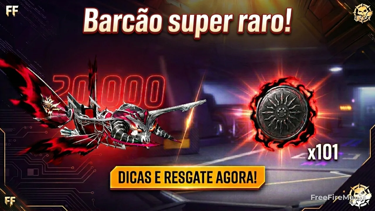 Barcão Free Fire: a Asa Delta mais rara do jogo