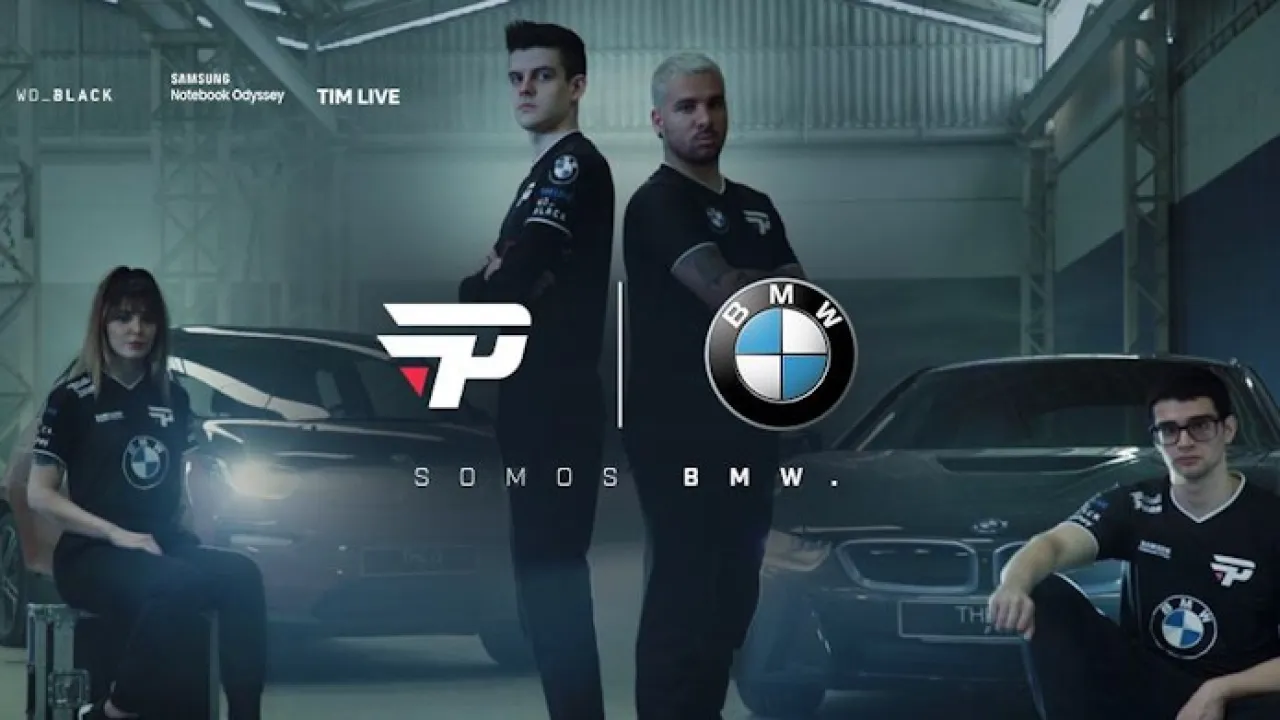 BMW patrocina paiN, equipe líder do Free Fire Pro League