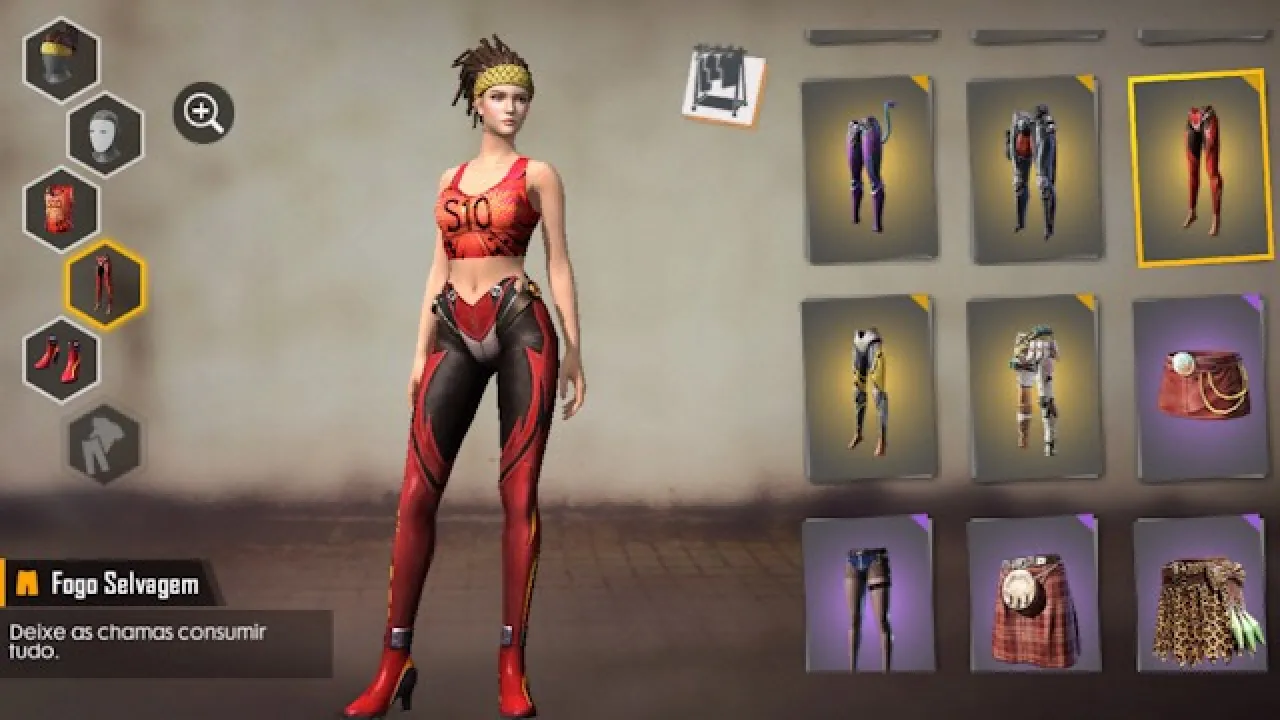 BUG: Como Esconder Colete de Qualquer Skin no Free Fire