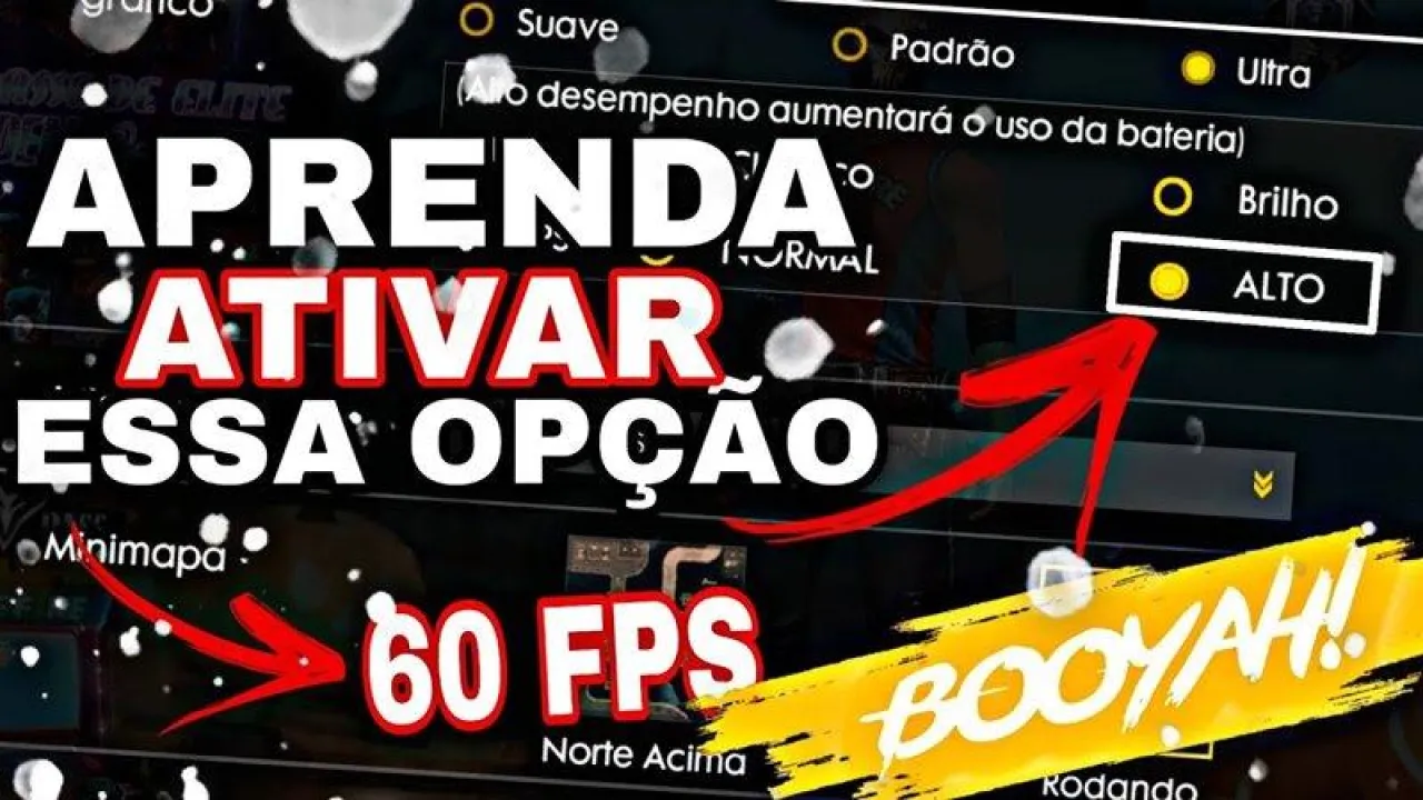 Excelência de Jogabilidade: Free Fire em 60 FPS