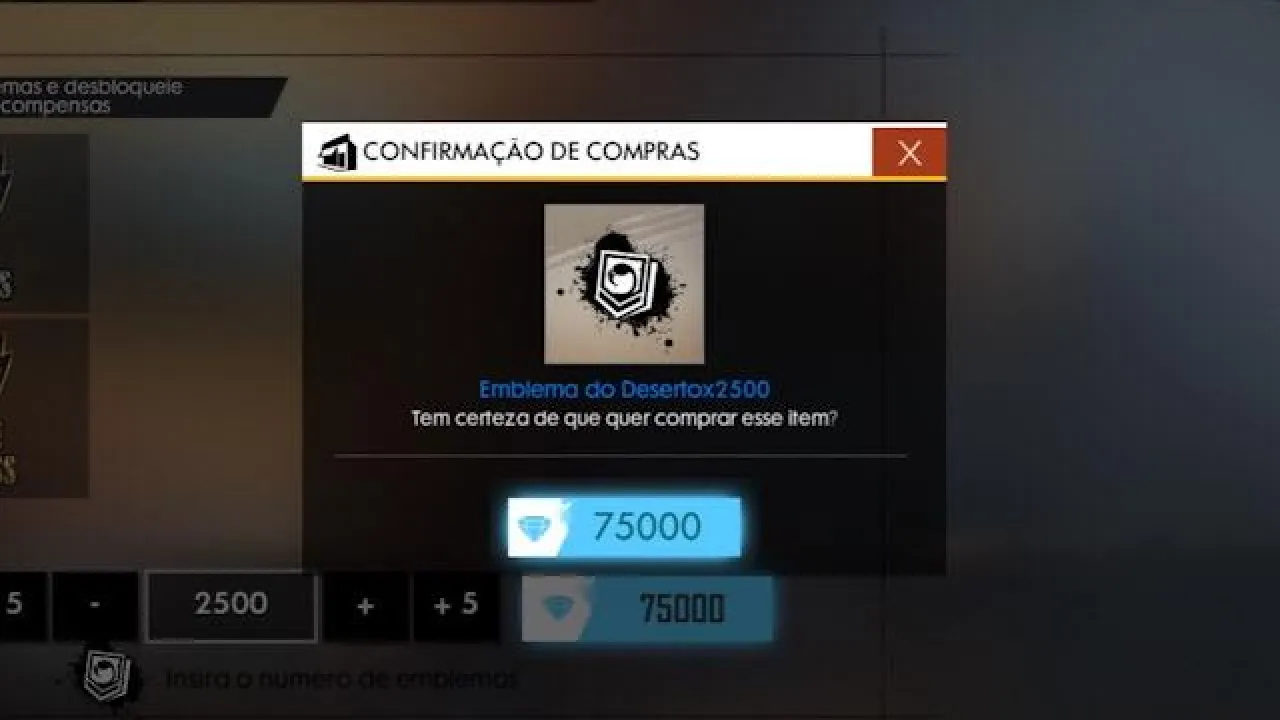 Bug no Evento de Recarga do Free Fire Gera 2.500 Emblemas em Lugar de 50