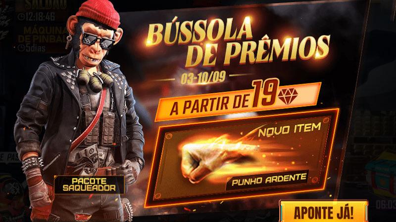 Free Fire Award Compass: cómo obtener el nuevo paquete Spoiler