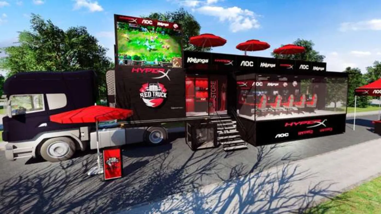 Caminhão com Free Fire percorre o Brasil em busca de talentos