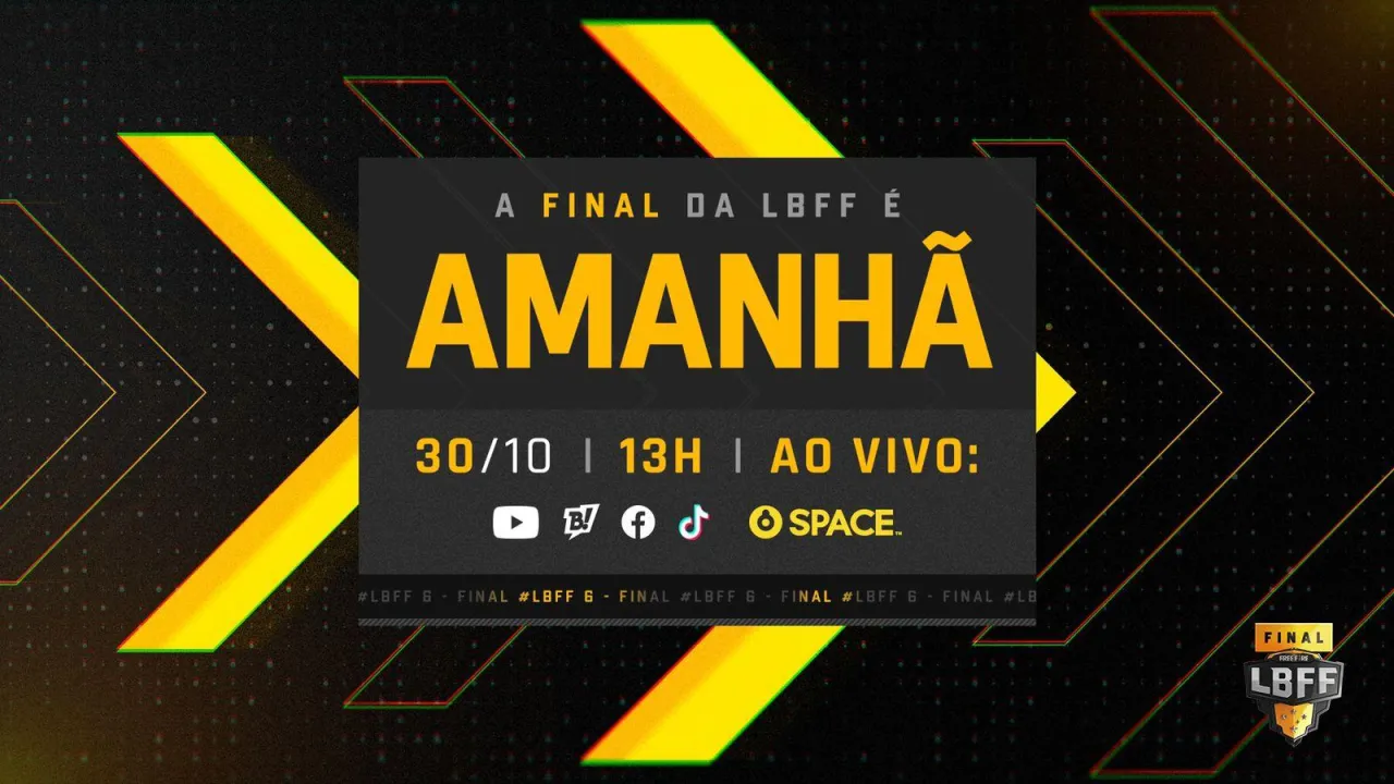 Cartazes e carros de som anunciando a grande final da LBFF 6 são espalhados pelo Brasil