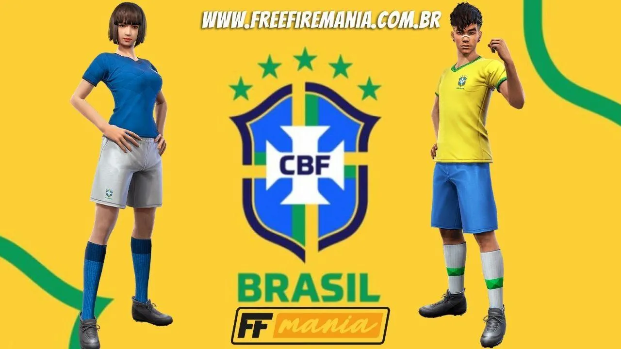 CBF e Free Fire: Garena anuncia parceria do Battle Royale com o futebol brasileiro