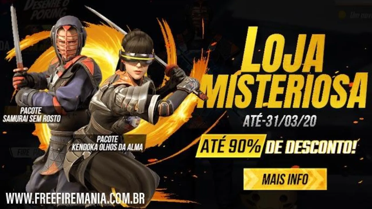 Chegou a Loja Misteriosa 8.0 no Brasil