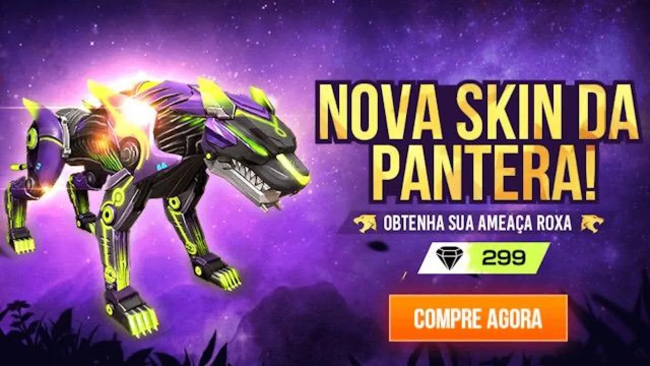 Pantera Noturna Free Fire: conheça a habilidade do pet especial