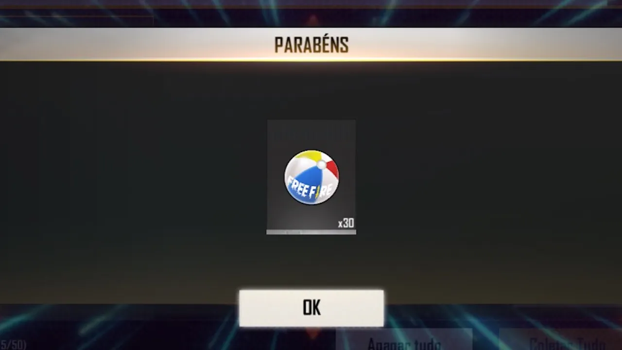 Colete agora seus 30 Tokens de Bolas Festivas no Free Fire