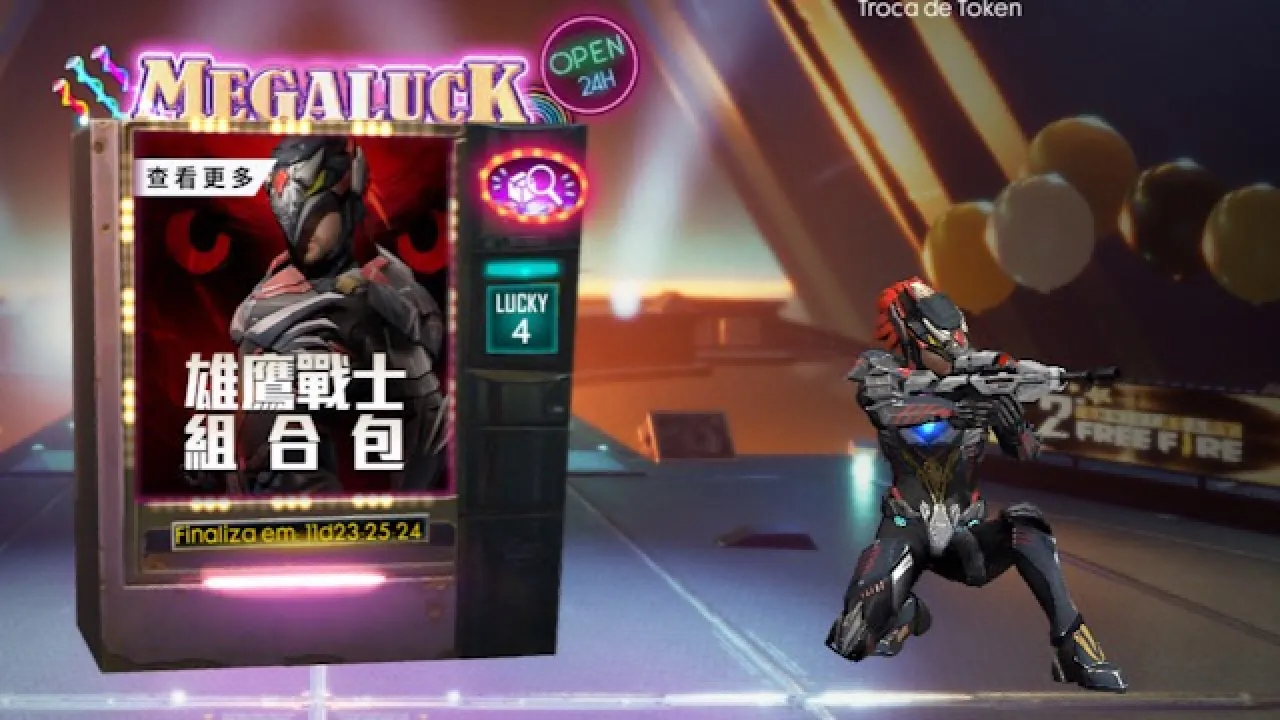 Chegou o Novo Diamante Royale Águia do Crepúsculo no Free Fire