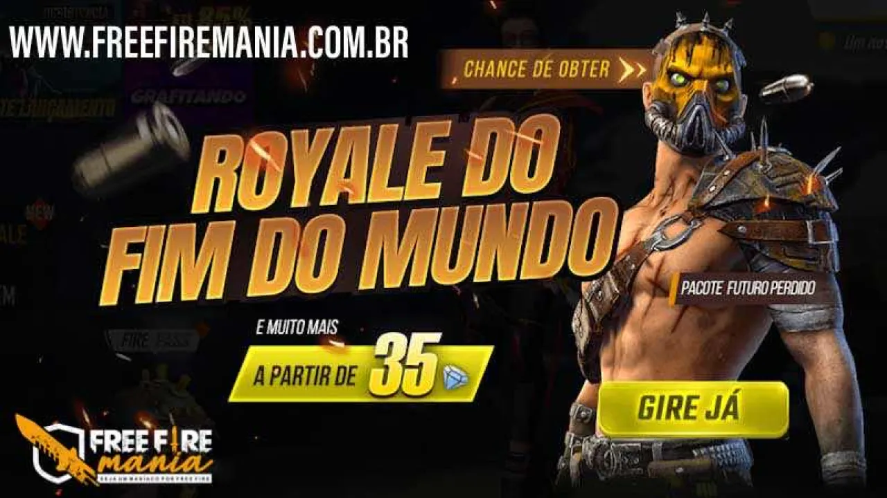 Chegou! Royale do Fim do Mundo com o pacote Futuro Perdido