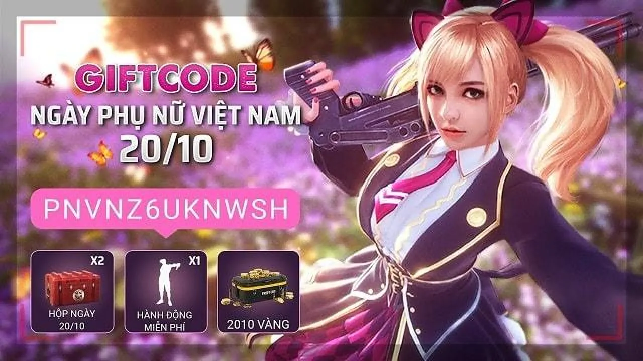 Código para ganhar Emote grátis no Free Fire! Disponível apenas no Vietnã