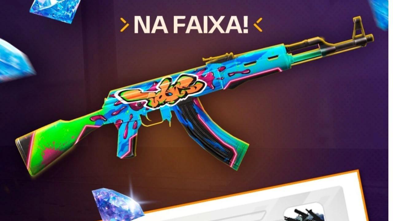 CODIGUIN FF pelo ID: Código Free Fire infinito AK47 - “Problema em Dobro”