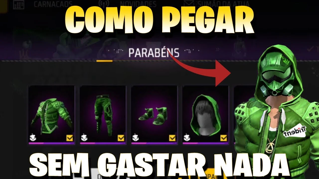 Codiguin Free Fire Trident: 500 Mil Codiguin FF Grátis nesta quarta (22)