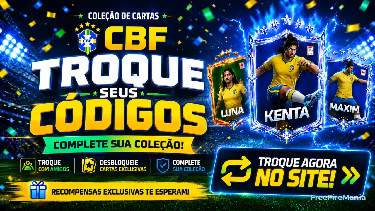Coleção de Cartas CBF: evento com álbum, pedidos e envio de cartas.