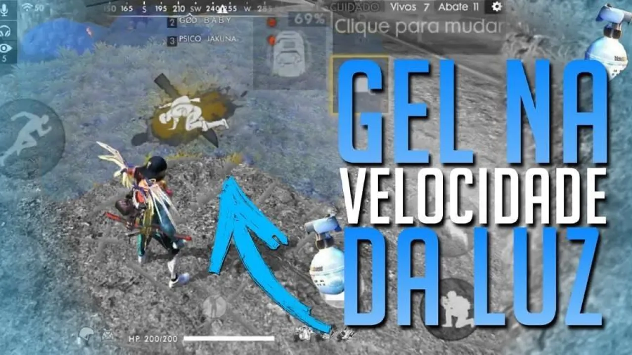 Aumente sua Velocidade com a Parede de Gelo em Free Fire