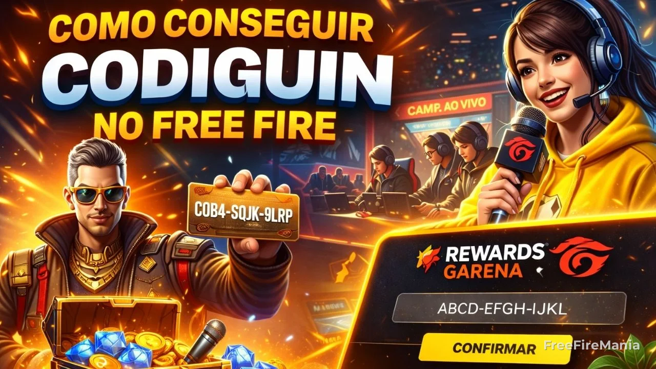 Como conseguir codiguin no Free Fire