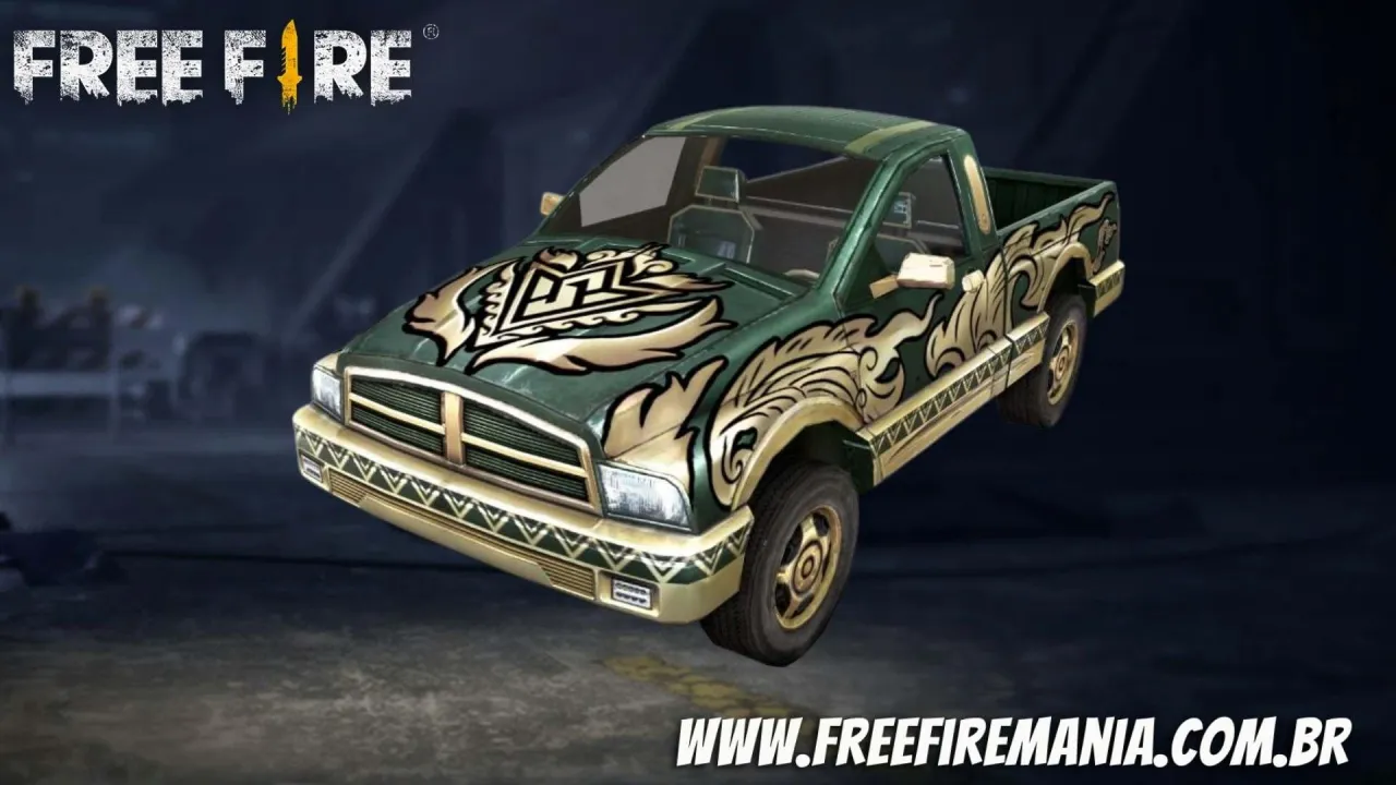 Como conseguir o novo Carro Guerreiros de Sentosa grátis no Free Fire esta semana