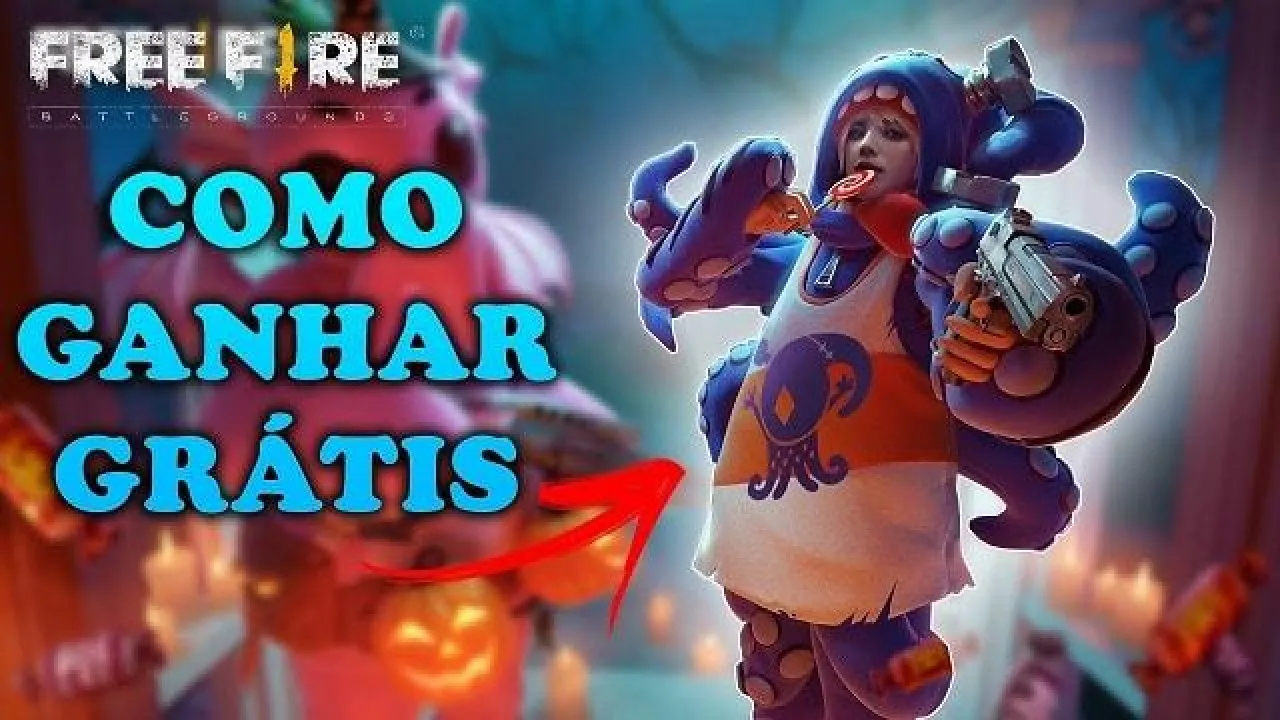 Como Conseguir o Novo Conjunto Mr Squido Grátis no Free Fire